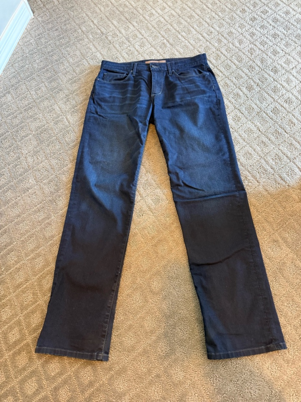Men's Joes Dark Blue Straight-Leg Jeans